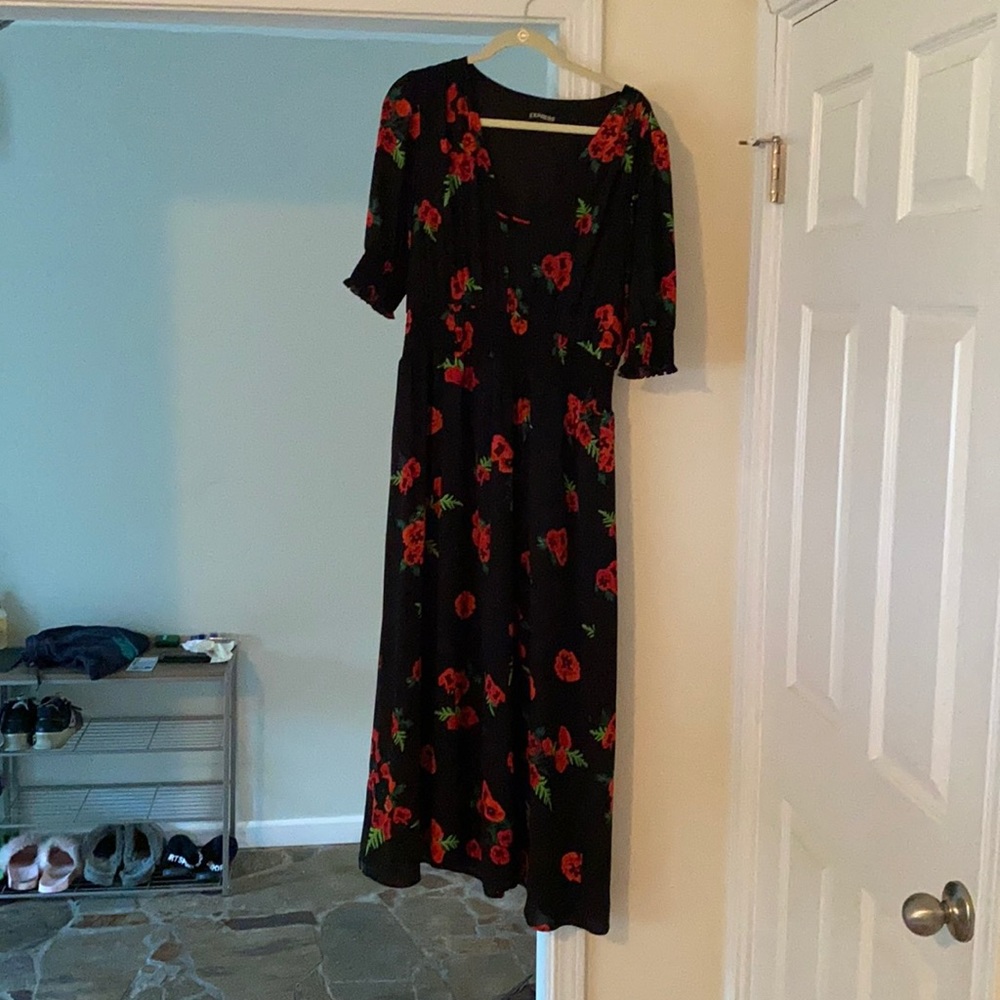 Express Floral Dress